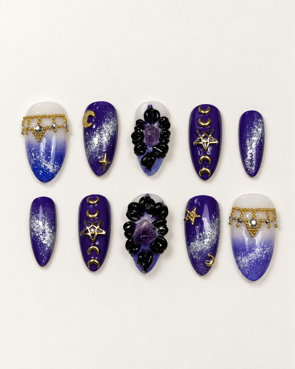 Set chakra couronne