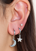 Lot de 3 boucles