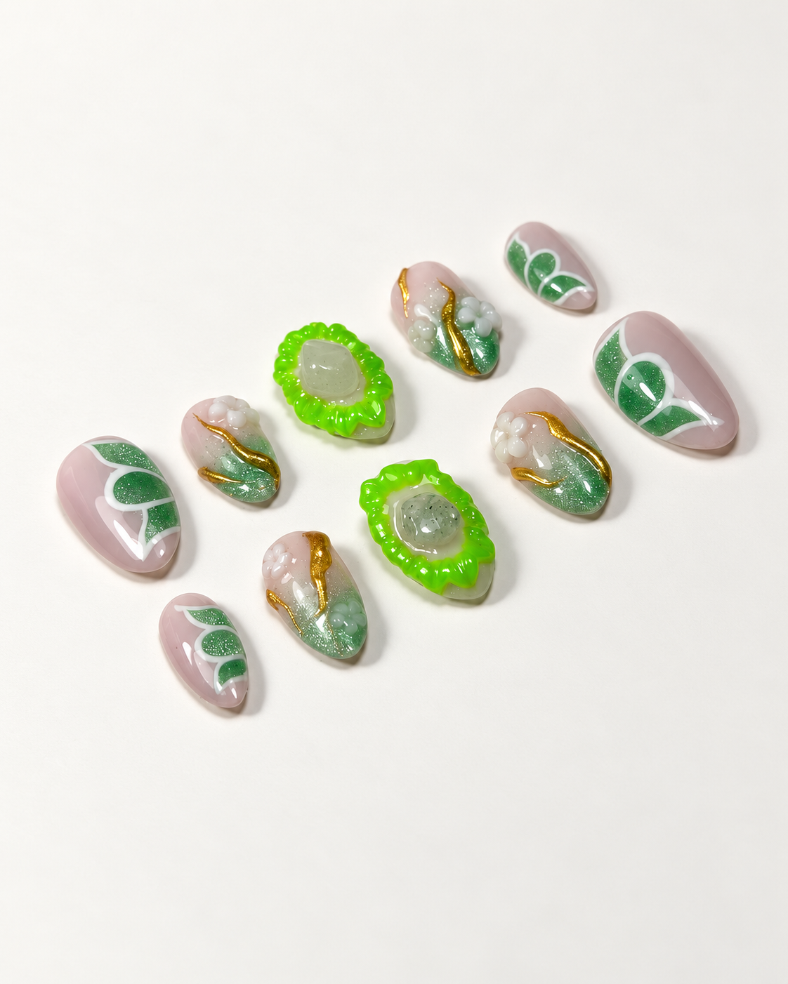 Set chakra coeur