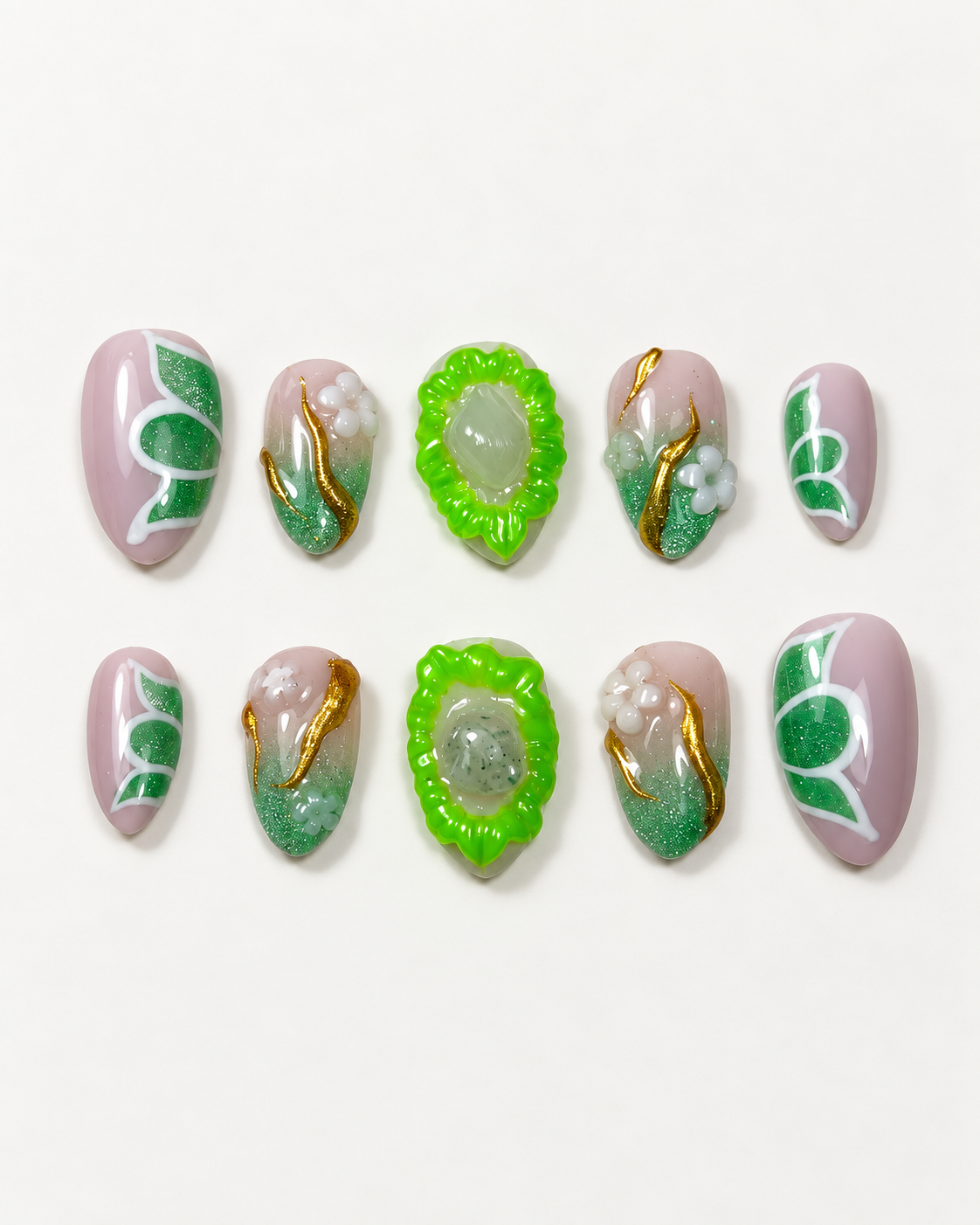 Set chakra coeur